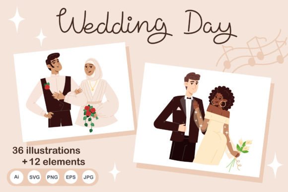 Capturing Romance: Essential Illustrations for Wedding Design