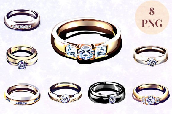 Wedding Ring 69 Clipart PNG: A Designer's Secret Weapon
